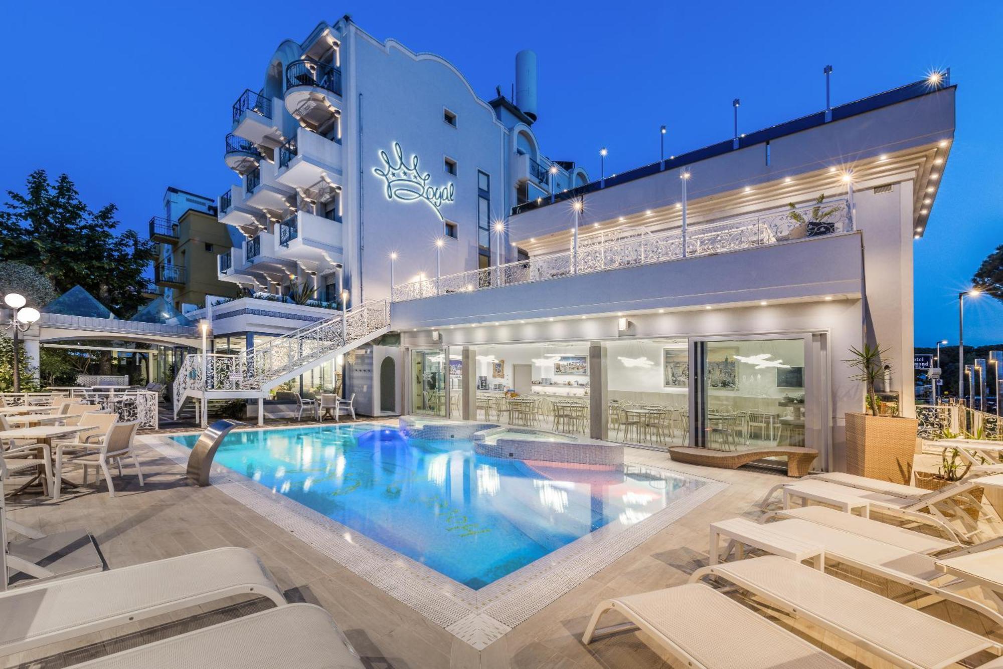 Royal Boutique Hotel Riccione Kültér fotó