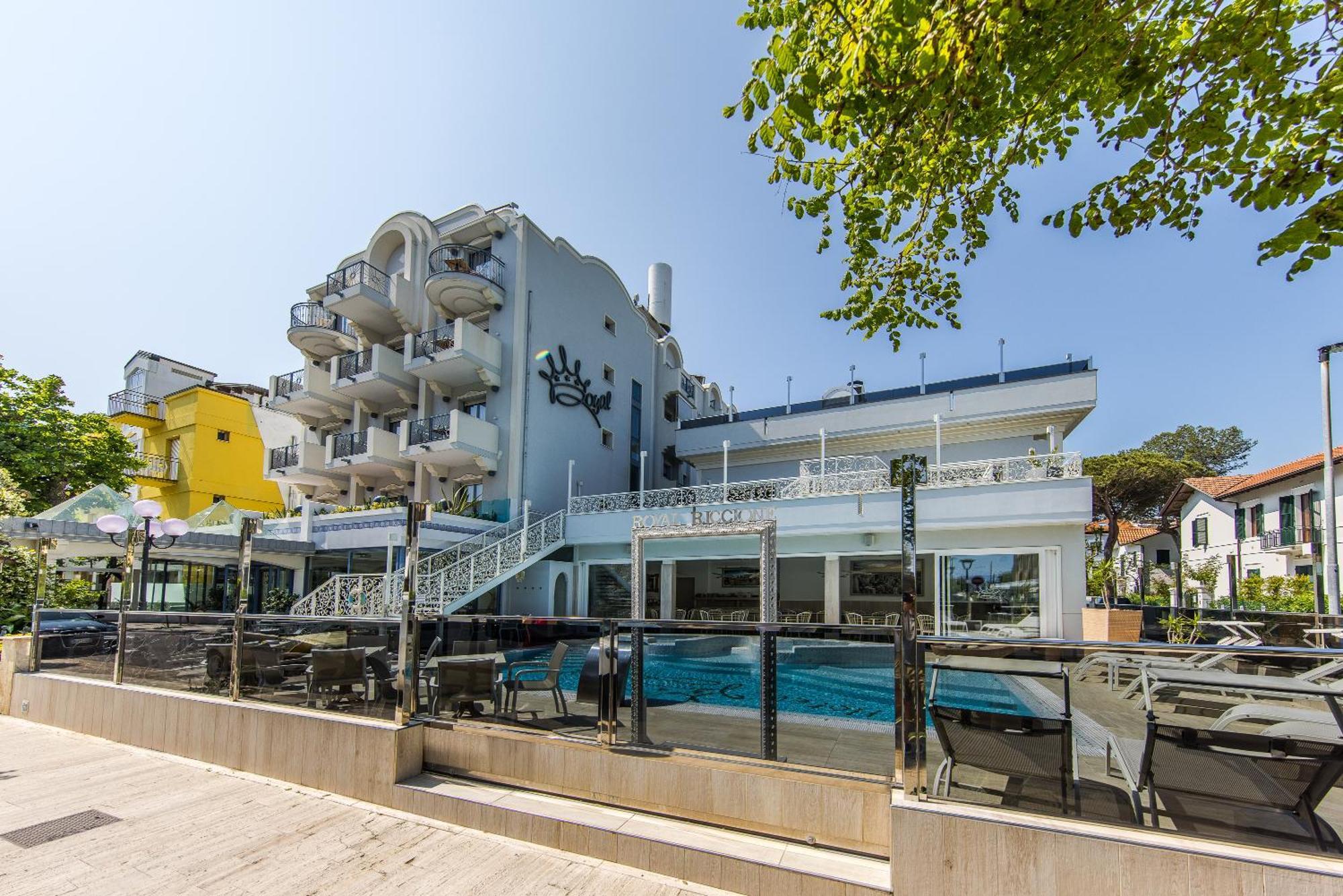Royal Boutique Hotel Riccione Kültér fotó