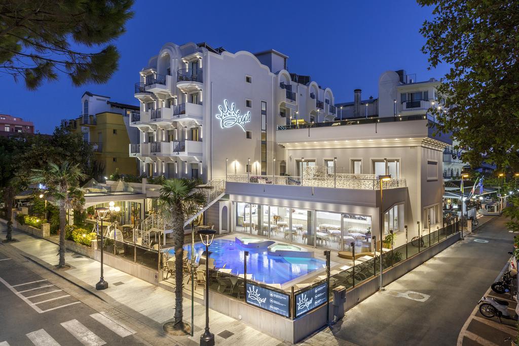 Royal Boutique Hotel Riccione Kültér fotó